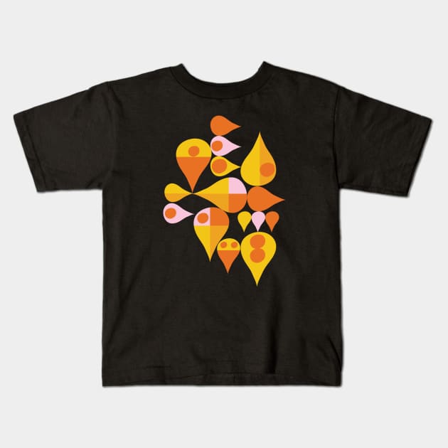 Shapes Kids T-Shirt by Rebelform